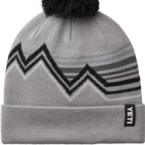 COPY - COPY - YETI Retro Knit Hat Grey / Black